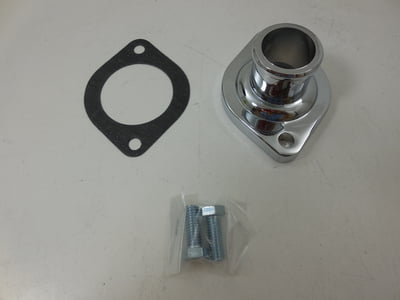 Water Necks / Thermostat Housings Mopar / Chrysler Water Neck, Chrome, with Gasket