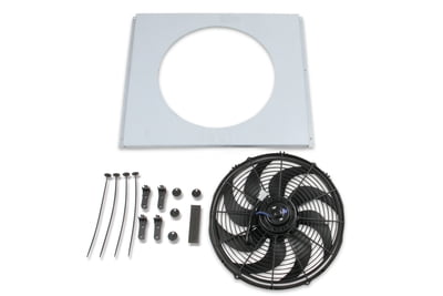 Misc. Cooling System Acc. Single 16" Frostbite Fan / Shroud Pkg - Economy Series 1x16 fan - FB103, FB104, FB105