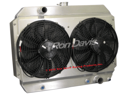 Ron Davis 1966-'67 GM Chevelle / El Camino, Aluminum Radiator, Dual 13" Spal Fans, Auto Transmission