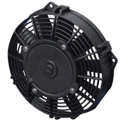 7.50" Inch Electric Fan, Puller Style, Low Profile, 437CFM, 10 Paddle Style blades