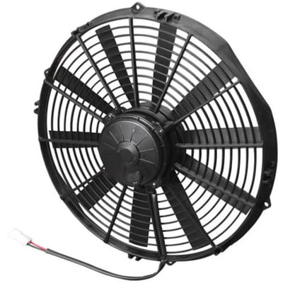 14" Straight Blade High Performance Electric Fan, Puller, 1623 CFM, 3.47" Thick, VA08-AP70/LL-23MA