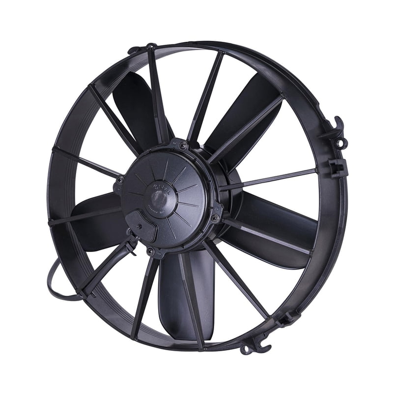 12" Paddle Blade High Performance Electric Fan, Puller, 1640 cfm, 3.73" Thick, VA01-AP70/LL-36A
