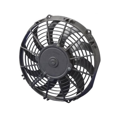 10" Straight Blade Low / Slim Profile Electric Fan, Pusher, 796 cfm, 2.01" Thick, VA11-AP7/C-57S