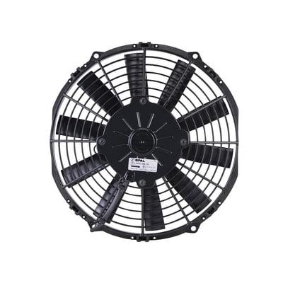 10" Straight Blade Low / Slim Profile Electric Fan, Pusher, 649 cfm, 2.01" Thick, VA11-AP8/C-29S