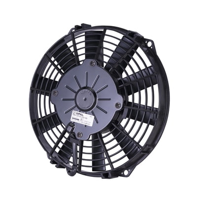 9" Straight Blade Low / Slim Profile Electric Fan, Pusher, 590 cfm, 2.05" Thick, VA07-AP12/C-31S