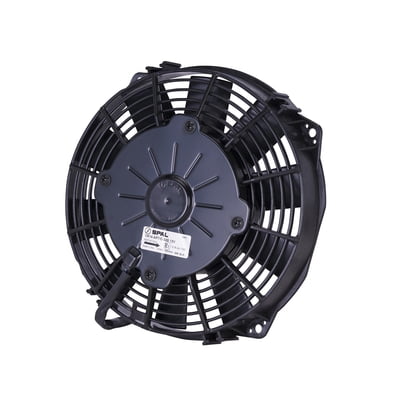 7.5" Straight Blade Low / Slim Profile Electric Fan, Pusher, 437 cfm, 2.05" Thick, VA14-AP7/C-34S