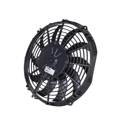 10" Curved Blade Low / Slim Profile Electric Fan, Puller, 796 cfm, 2.01" Thick, VA11-AP7/C-57A