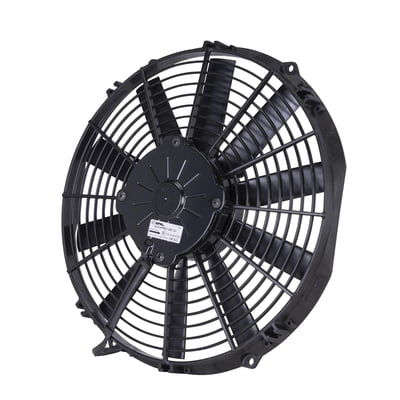 12" Straight Blade Medium Profile Electric Fan, Pusher, 1097 cfm, 2.44" Thick, VA10-AP50/C-25S