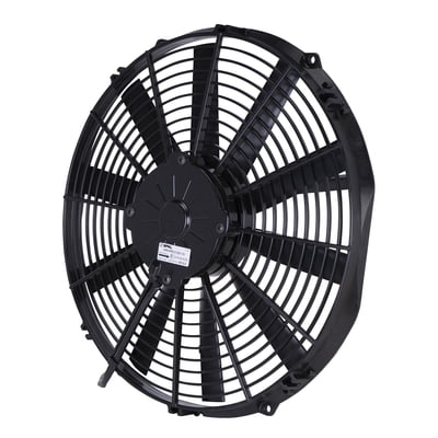 4" Straight Blade Medium Profile Electric Fan, Pusher, 1310 cfm, 2.48" Thick, VA08-AP51/C-23S