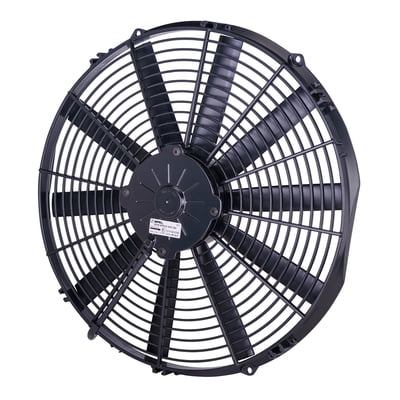 16" Straight Blade Medium Profile Electric Fan, Pusher, 1605 cfm, 2.48" Thick, VA18-AP51/C41S