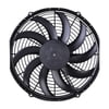 12" Curved Blade Medium Profile Electric Fan, Puller, 1,328 cfm