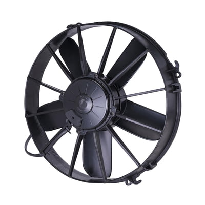 12" Paddle Blade High Performance Electric Fan, Puller, 1640 cfm, 3.73" Thick, VA01-AP70/LL-36A