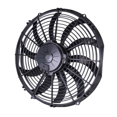 13" Curved Blade High Performance Electric Fan, Puller, 1,777 cfm, 3.43" Thick, VA13-AP70/LL-63A