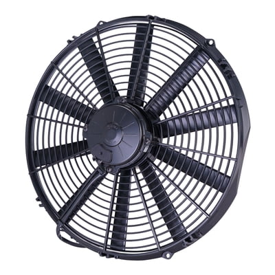 16" Straight Blade High Performance Electric Fan, Pusher, 2036 cfm, 3.47" Thick, VA18-AP70/LL-86S