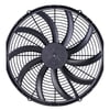 16" Curved Blade High Performance Electric Fan, Puller, 2024 cfm, 3.45" Thick, VA18-AP71/LL-59A