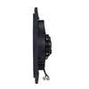 11.00" Diameter Dual Fan w/ Plastic Shroud, Electric, Brushed, 2720 cfm, 12V, Puller, Black, 23.465" Wide x 16.259" height x 4.314 Thick