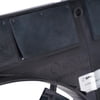 11.00" Diameter Dual Fan w/ Plastic Shroud, Electric, Brushed, 2720 cfm, 12V, Puller, Black, 23.465" Wide x 16.259" height x 4.314 Thick