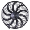14" Curved Blade Medium Profile Electric Fan, Pusher, 1841 cfm, 3.448" Thick