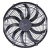 14" Curved Blade Medium Profile Electric Fan, Pusher, 1841 cfm, 3.448" Thick