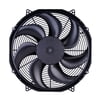 16" Curved Blade High Performance Electric Fan, Puller, 1918 cfm, 3.74" Thick, VA33-AP71/LL-65A