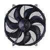 16" Curved Blade High Performance Electric Fan, Puller, 1918 cfm, 3.74" Thick, VA33-AP71/LL-65A