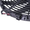 16" Curved Blade Extreme Performance Electric Fan, Puller, 2460 CFM, 3.65" Thick, VA18-AP70/LUF-59A, Requires Waterproof Connector