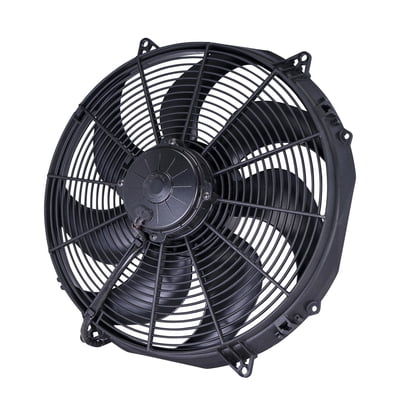 16" Curved Blade Extreme Performance Electric Fan, Pusher, 1,953 cfm