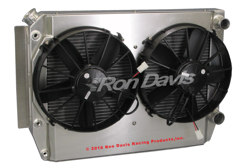 1965'66 Ford Mustang / Falcon Dual Pass Radiator w/ Trans Cooler