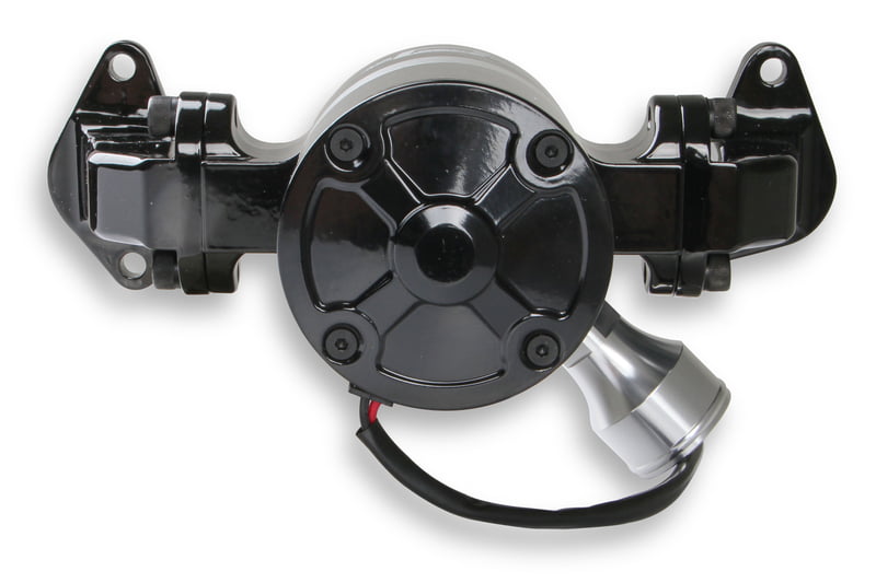 SBC Water Pump, W/P, Black, 35 GPM @ 12v, 42gpm @ 16v, Electric, 3/4" NPT Inlet, 1.75" Hose Adapter Included, 6.500" O.A.H.