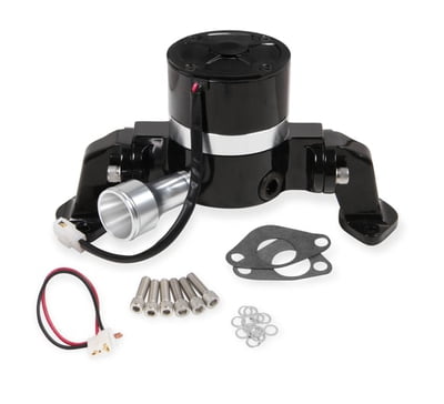 BBC Water Pump, W/P, Black, 35 GPM @ 12v, 42gpm @ 16v, Electric, 3/4" NPT Inlet, 1.75" Hose Adapter Included, 6.250" O.A.H.