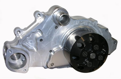 Chevy LS Mechanical Water Pump, Short, Counter-Clockwise, Billet Aluminum