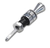 P/G, Transmission Dipstick, Locking, Braided Stainless/Natural, Polished Handle, Bellhousing Mount, Powerglide