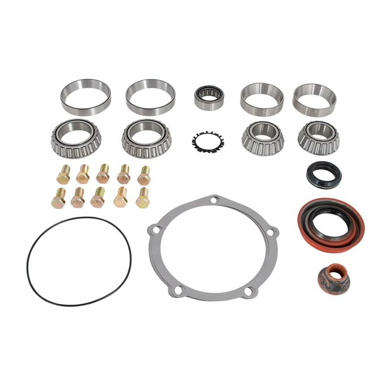 Installation Kit, 28 Spline Pinion, Ford 9" Small Case. With Races, (Use with Daytona-style pinion support. Kit includes pinion support cups and O-ring)