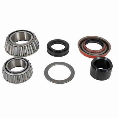 28 Spline Bearings, Pinion, Daytona Support, Front/Rear Bearings, Solid Pinion Spacer, Seal, Ford, 9", 28-Spline, Kit, (STR-N-1922)