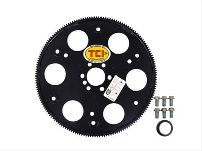 Misc. Drivetrain Parts LS Flexplate, 1-Piece Rear Main Seal, 168 Tooth, SFI 29.1, Chevy, 4.8/5.3/5.7/6.0L, LS1 to 4L80E w/ 6 Bolts @ 11.50" Pattern