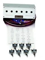 6 Circuit Universal Roll Bar Mount Switch Panel