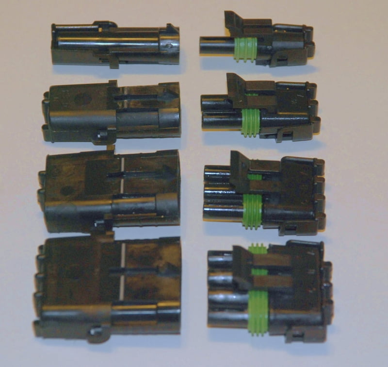 Weatherpack Sealed Connector Assemblies