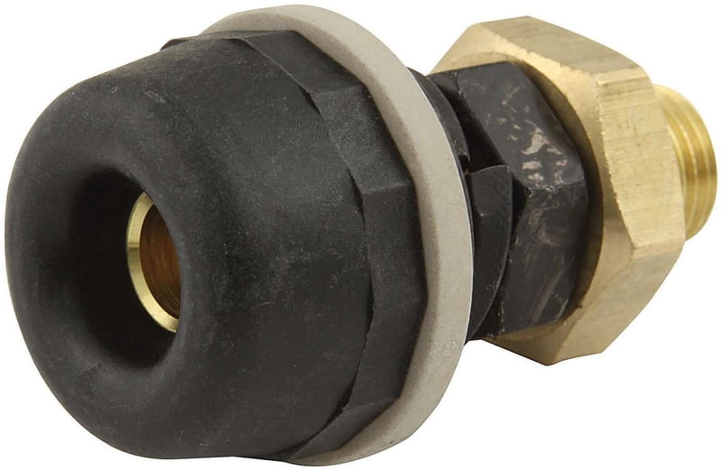 "NEG" Battery Quick Disconnect, Charging Post, Female, Black, "-", Negative, Charge Lug