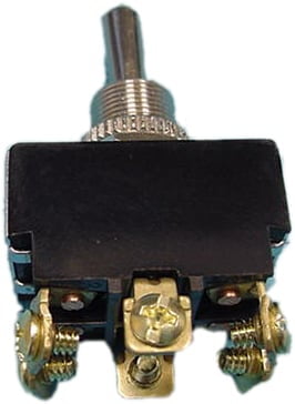 Heavy Duty Toggle Switch, Double Pole - Double Throw, 20 Amp