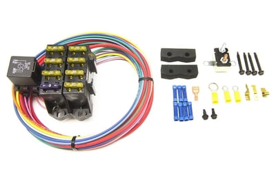 Fuse Block Kit, 7 Circuits (3 Constant, 4 Switched)