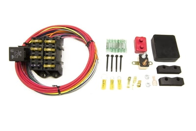 Relay Kits Weatherproof Fuse Block Kit, 7 Circuits (3 Constant, 4 Switched)