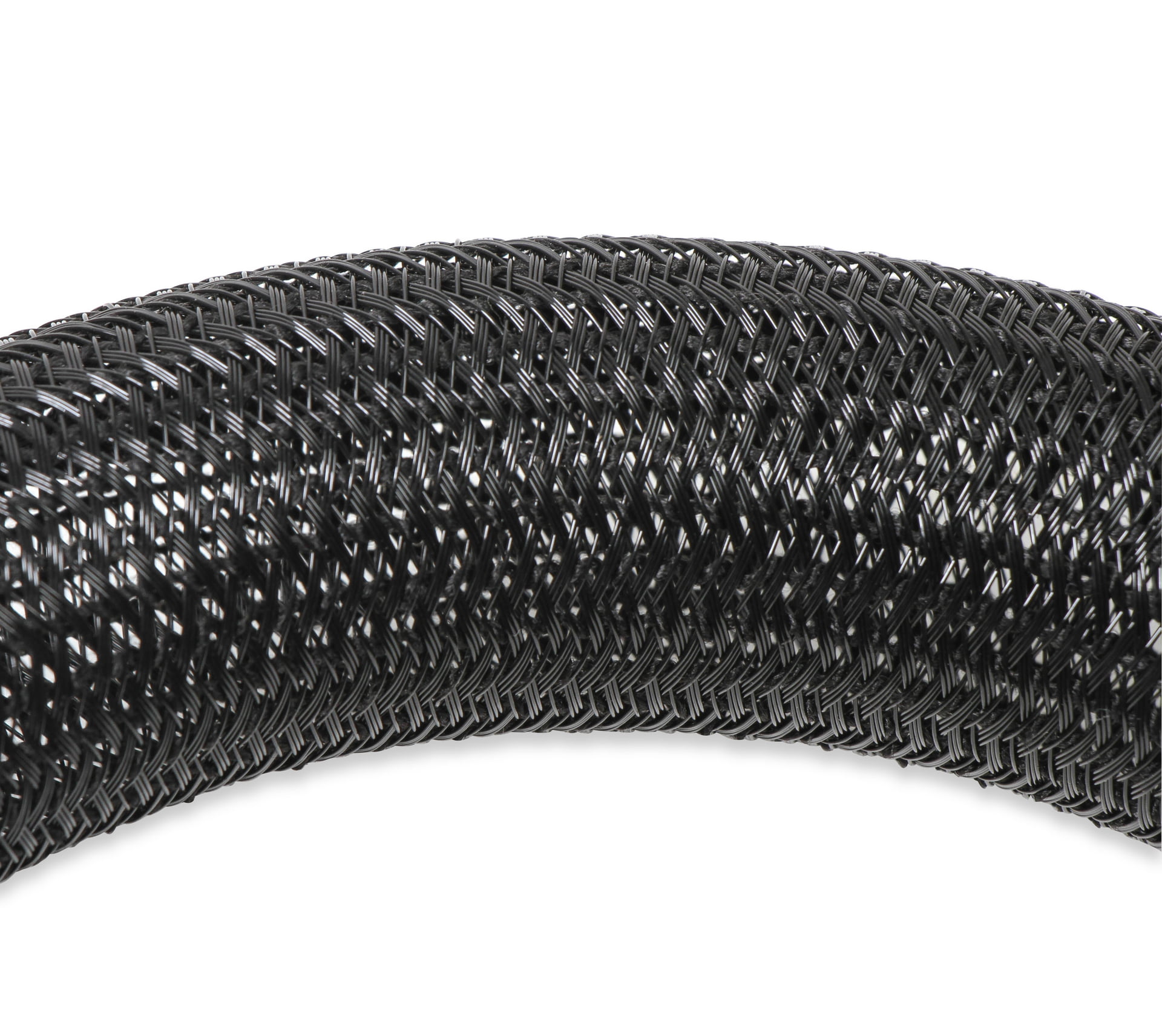 Holley EFI TechFlex Black Nylon Braided Split Wire Loom Wrap