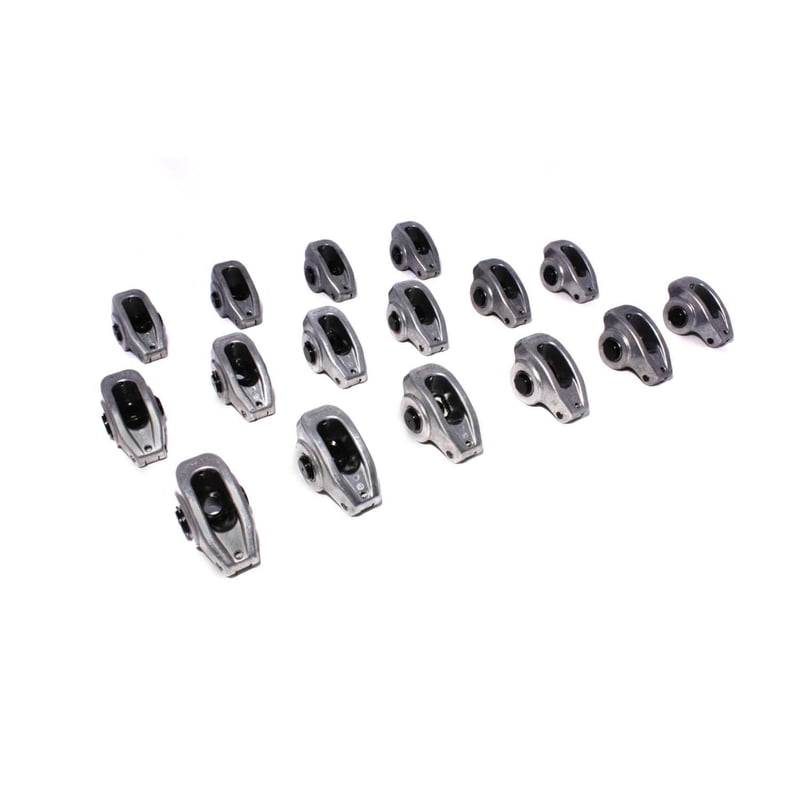 SBC 1.6, 7/16" Stud, High Energy Rocker Arms, Set of 16