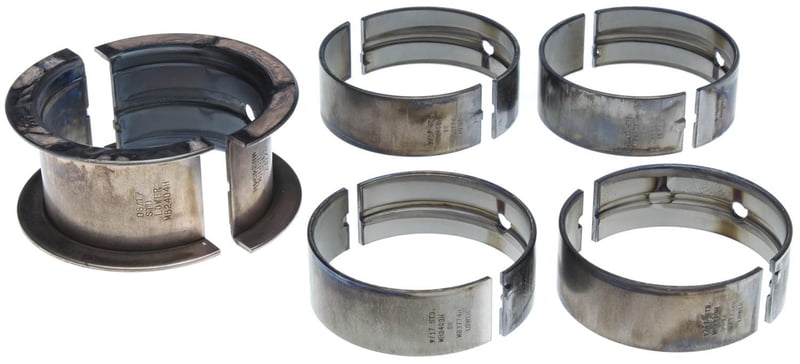 MS829H, BBC "H" Series Clevite H-Series Main Bearings, 1/2 Groove, Standard Size, Tri Metal, Chevy, Big Block, Set of 5