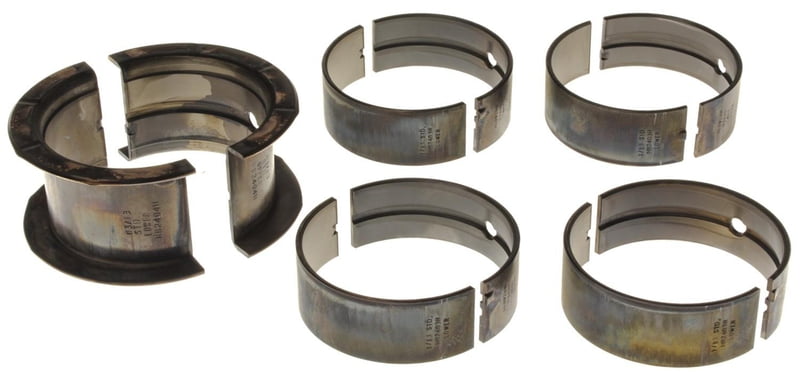 MS829H1, BBC Main Bearings, H Series, 1/2 Groove, .001" Undersize Crank (For Tighter Clearance), Tri Metal, Chevy, Big Block, Set of 5