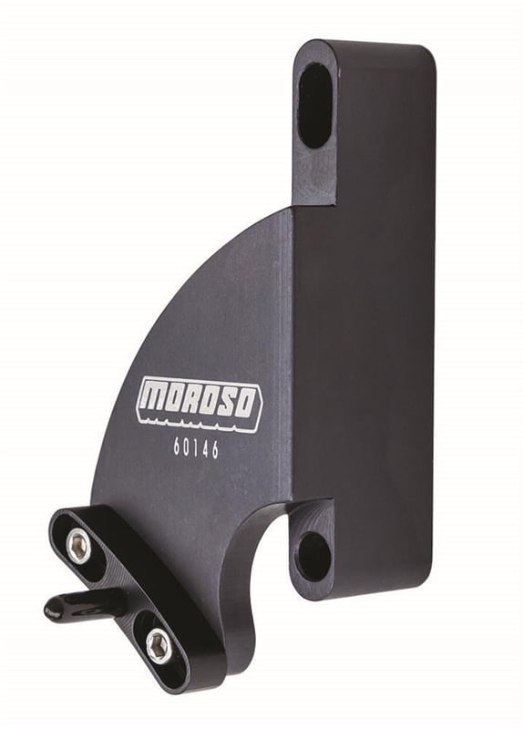 BBC 7.25" "Raised Cam" Timing Pointer, .400" TO .600" Raised Cam, 7.25" Balancer, 4° Adjustment, Black Billet Aluminum, Black, Includes Stainless Steel Hardware