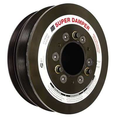 Harmonic Balancers & Accessories Harmonic Balancer, Super Damper, Internal Balance, Steel/Steel - 7.425 - ST LW - 6 + 4 Grooves **GEN 3 & 4 VORTEC TRUCK INCLUDES: 4.6 / 5.3 / 6.0 L TRUCK SSR (‘03 - ‘06) LS1 & LS2 TRAILBLAZER SS (‘06 - ‘09) LS2