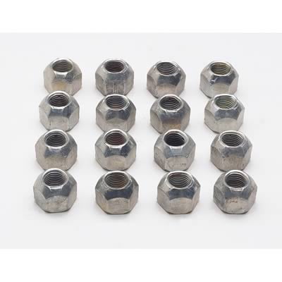 3/8" Rocker Arm Nuts, Roller Tip Rockers, 3/8"-24 Thread, for Magnum Rockers, Set of 16