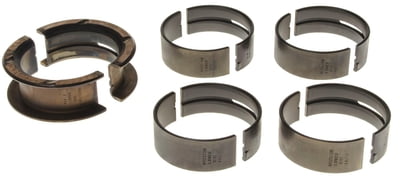 MS590H, SB Ford 302 Main Bearings, H Series, 1/ 2 Groove, Standard Size, Tri Metal, Ford, Small Block, Set of 5, (2121, 2122)