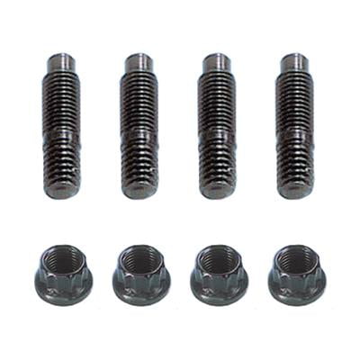 SBC Exhaust Header Stud Kit, 6 pt. Nut, Set of 12